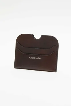 Leather Card Holder Dark Brown FN-UX-SLGS000287
