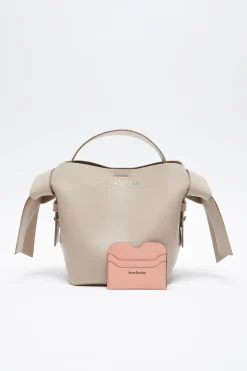 Leather Card Holder Salmon Pink FN-UX-SLGS000257