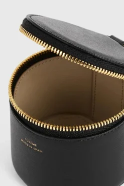 Leather Jewelry Box Black
