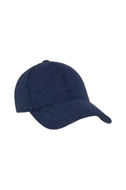 Legacy Structured Cashmere Navy Herringbone
