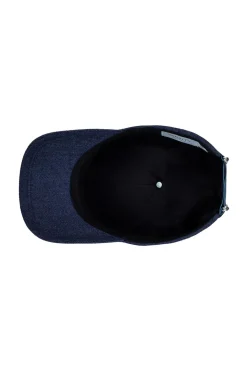 Legacy Structured Cashmere Navy Herringbone