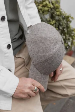 Legacy Structured Linen Argent Khaki Linen