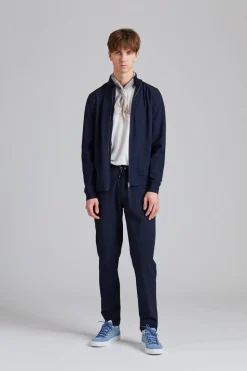 Leisure Zip Jacket Navy