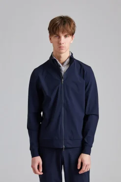 Leisure Zip Jacket Navy