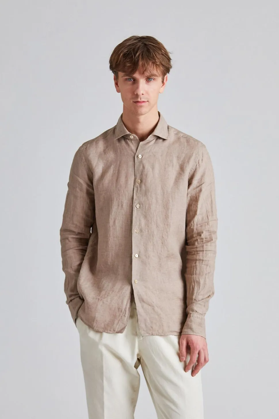 Linen Shirt Beige