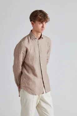 Linen Shirt Beige