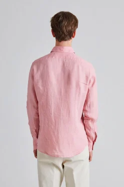 Linen Shirt Soft Pink