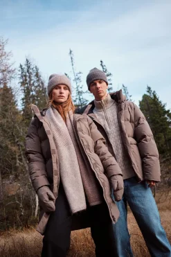 Loen Down Jacket Taupe