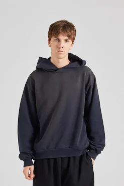 Logo Hooded Sweater Black FN-UX-SWEA000020