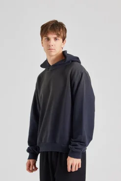 Logo Hooded Sweater Black FN-UX-SWEA000020
