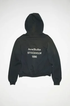 Logo Hooded Sweater Black FN-UX-SWEA000020