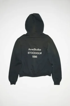 Logo Hooded Sweater Black FN-UX-SWEA000020
