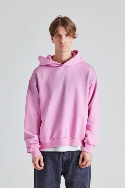 Logo Hooded Sweater Cotton Candy Pink FN-UX-SWEA000020
