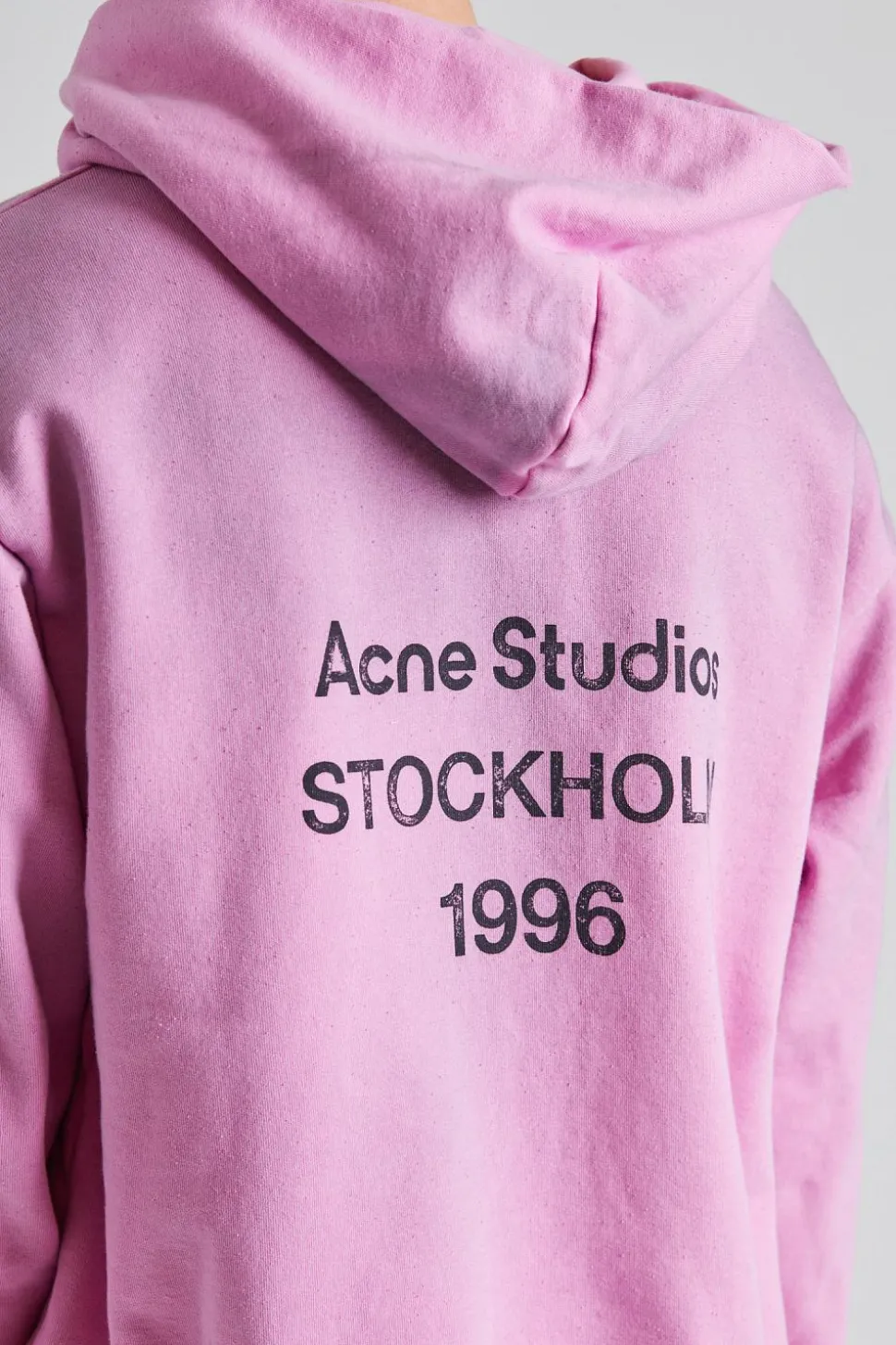 Logo Hooded Sweater Cotton Candy Pink FN-UX-SWEA000020