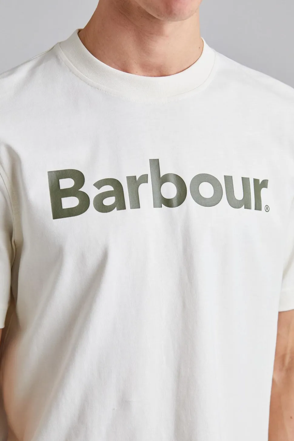 Logo Relaxed Fit T-Shirt Antique White