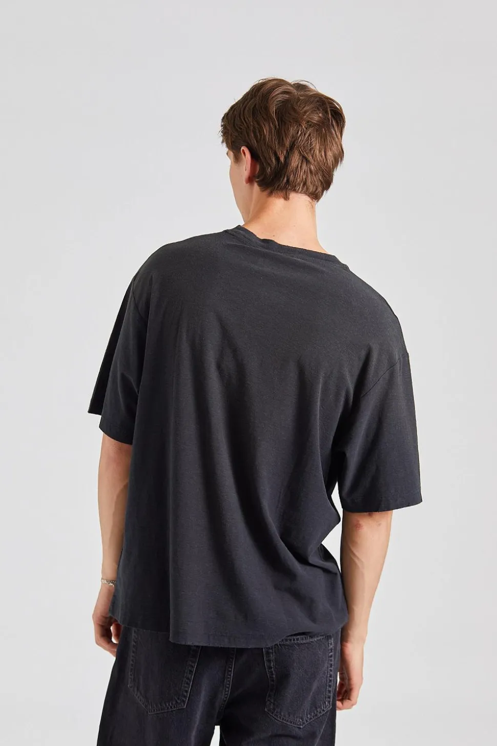 Logo T-shirt - Relaxed Fit Faded Black FN-UX-TSHI000013
