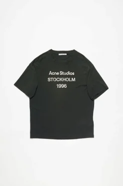 Logo T-shirt - Relaxed Fit Faded Black FN-UX-TSHI000013