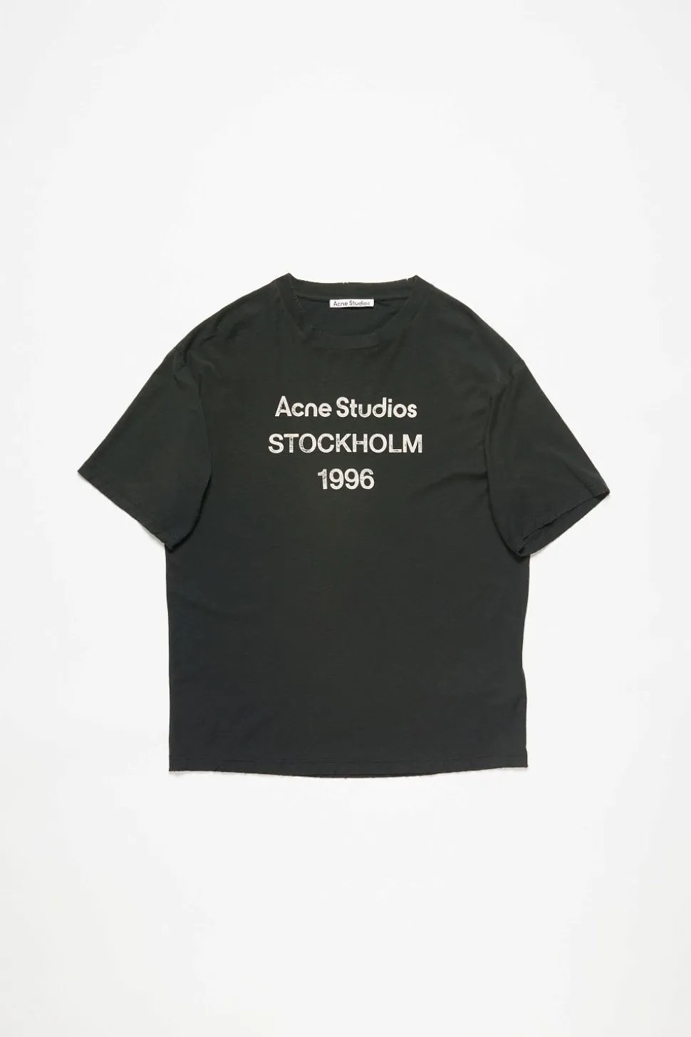 Logo T-shirt - Relaxed Fit Faded Black FN-UX-TSHI000013