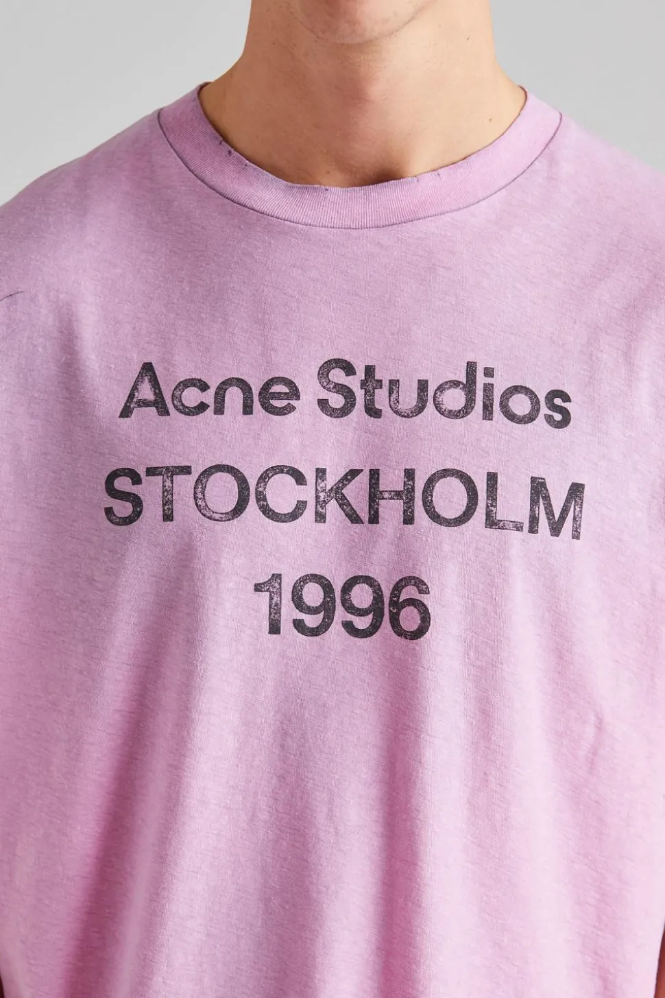 Logo T-shirt - Relaxed fit FN-UX-TSHI000013 Cotton Candy Pink