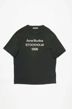 Logo T-shirt - Relaxed Fit Faded Black FN-UX-TSHI000013