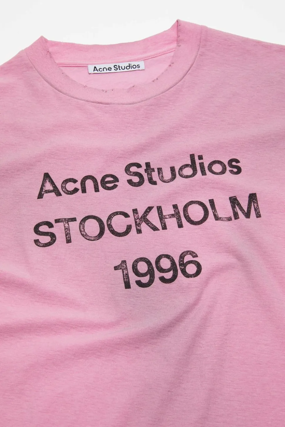 Logo T-shirt - Relaxed fit FN-UX-TSHI000013 Cotton Candy Pink