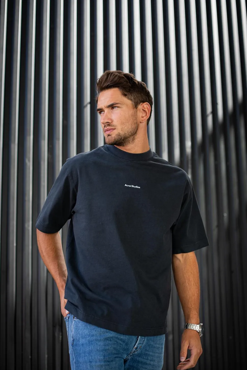 Logo T-shirt Black FN-MN-TSHI000353