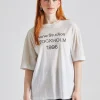 Logo T-Shirt Dusty White FN-UX-TSHI000013