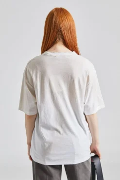 Logo T-Shirt Dusty White FN-UX-TSHI000013