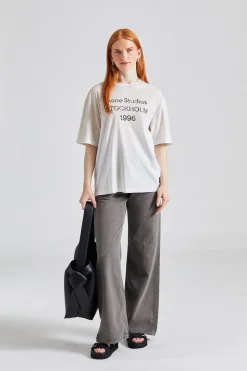 Logo T-Shirt Dusty White FN-UX-TSHI000013