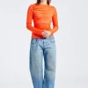 Long Sleeve Top Coral