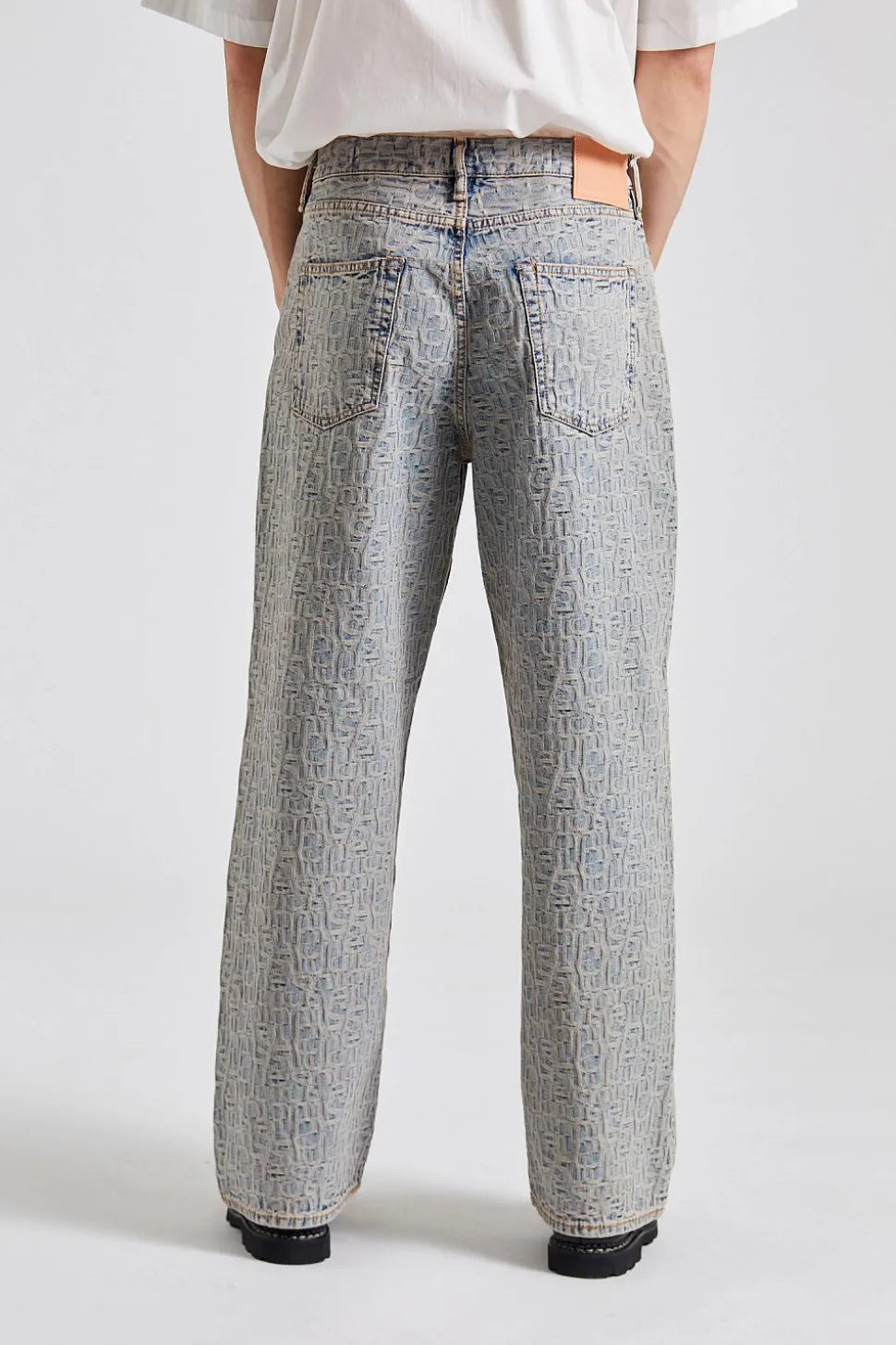 Loose Fit Jeans 1981 M Fn Monogram Blue/Beige