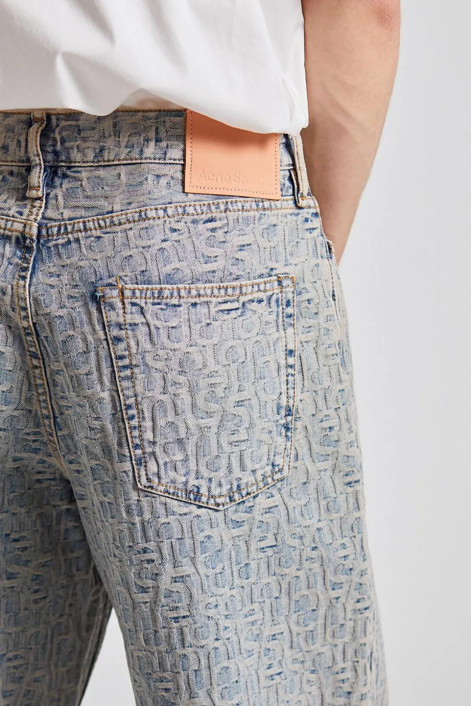 Loose Fit Jeans 1981 M Fn Monogram Blue/Beige