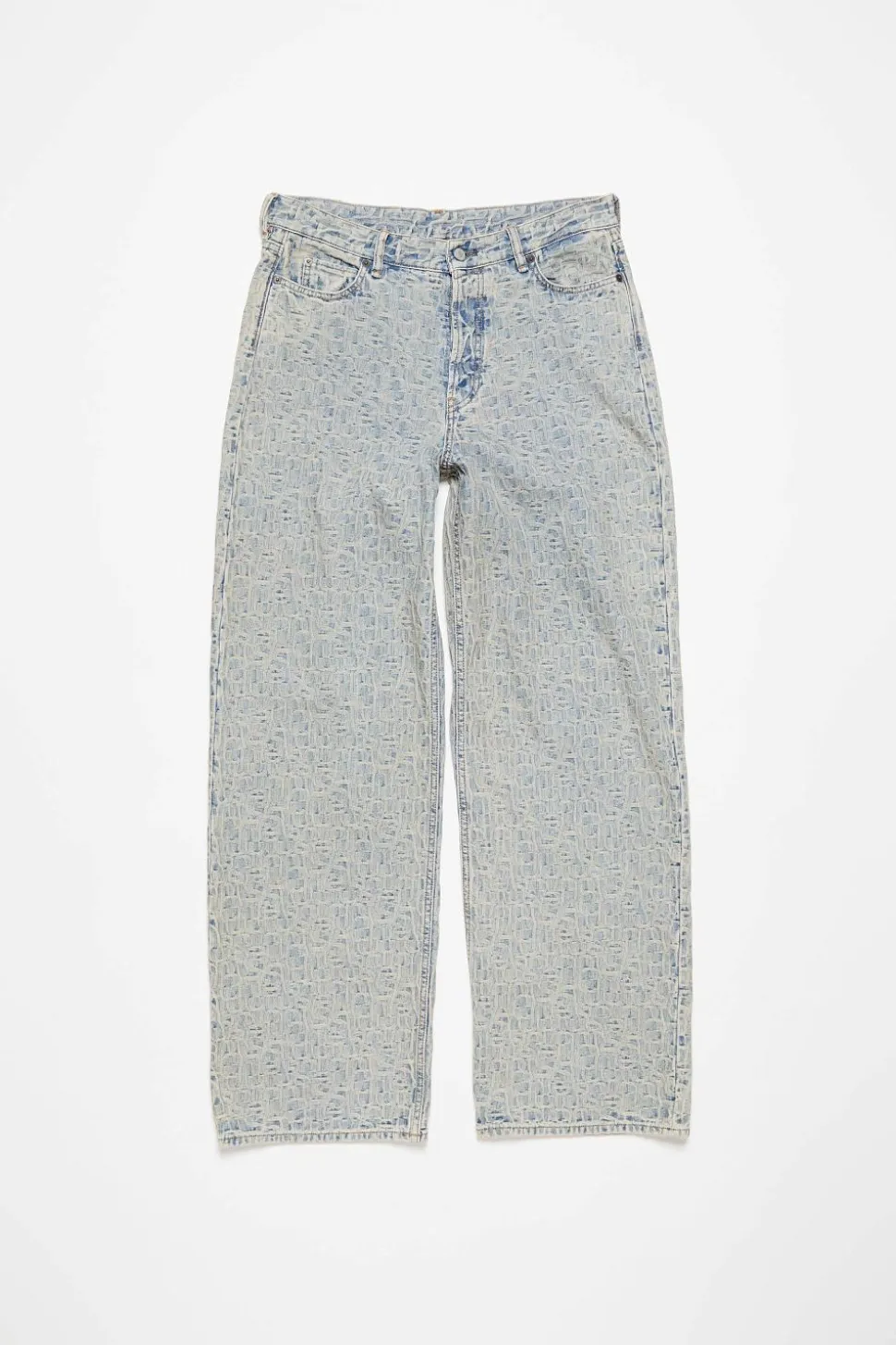 Loose Fit Jeans 1981 M Fn Monogram Blue/Beige