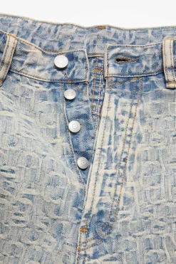 Loose Fit Jeans 1981 M Fn Monogram Blue/Beige