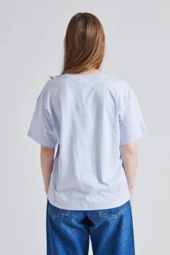 Loose Fit Tee Ice Blue