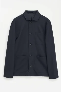 Louis Gabardine Jacket Black