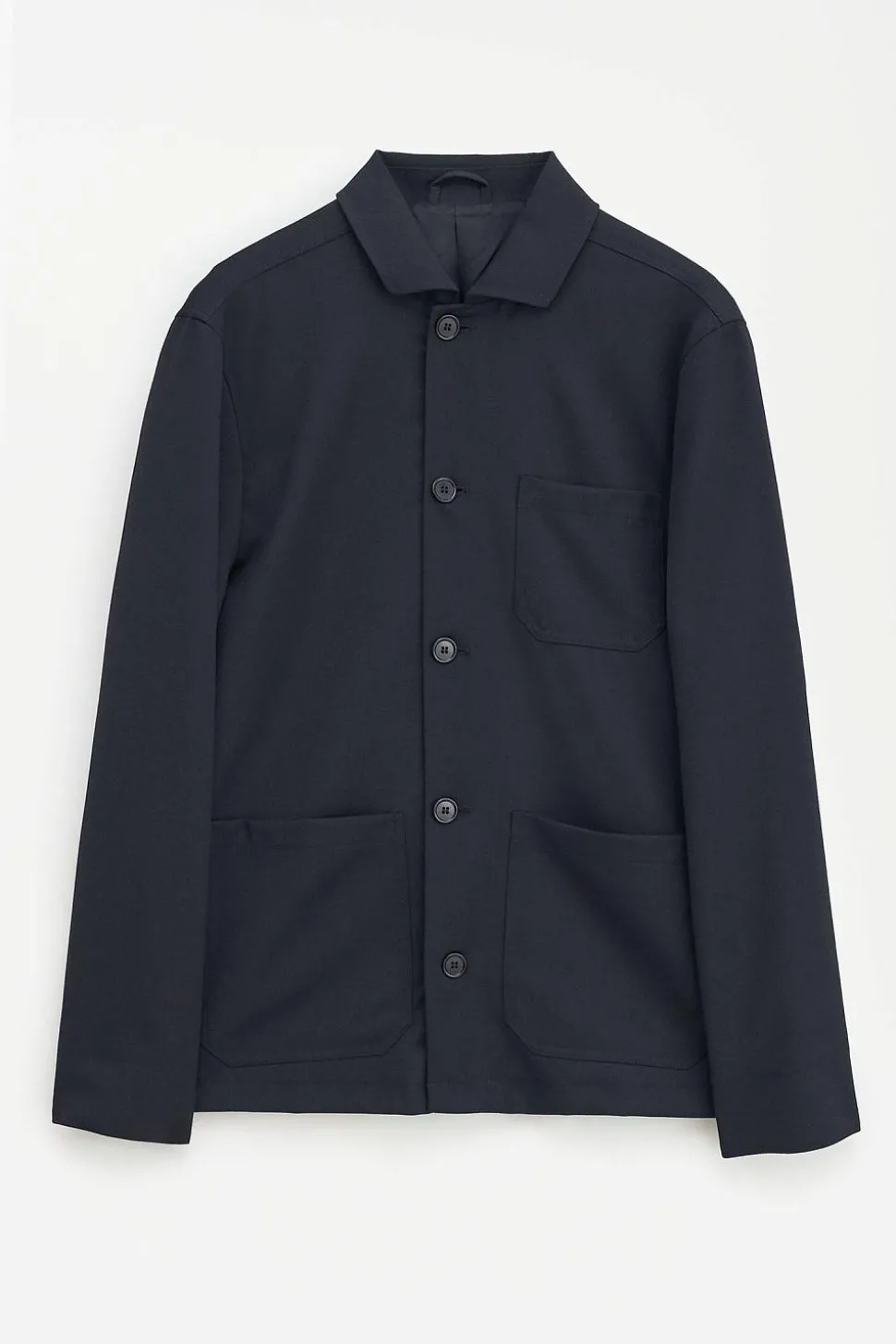 Louis Gabardine Jacket Black