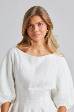 Lowen Mini Dress White