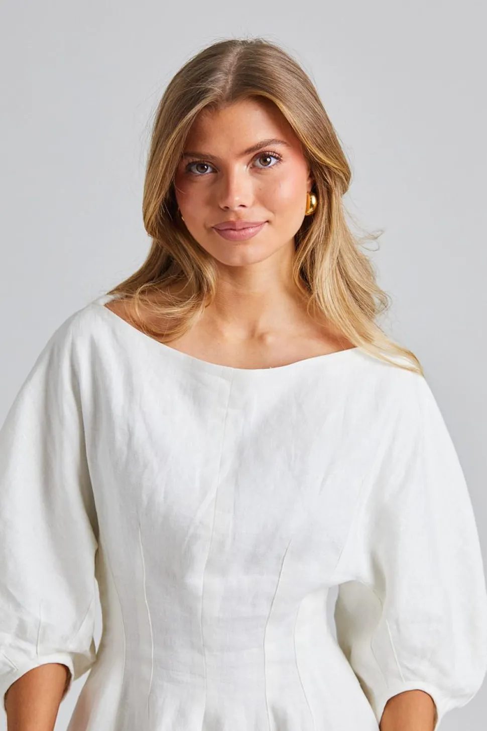 Lowen Mini Dress White