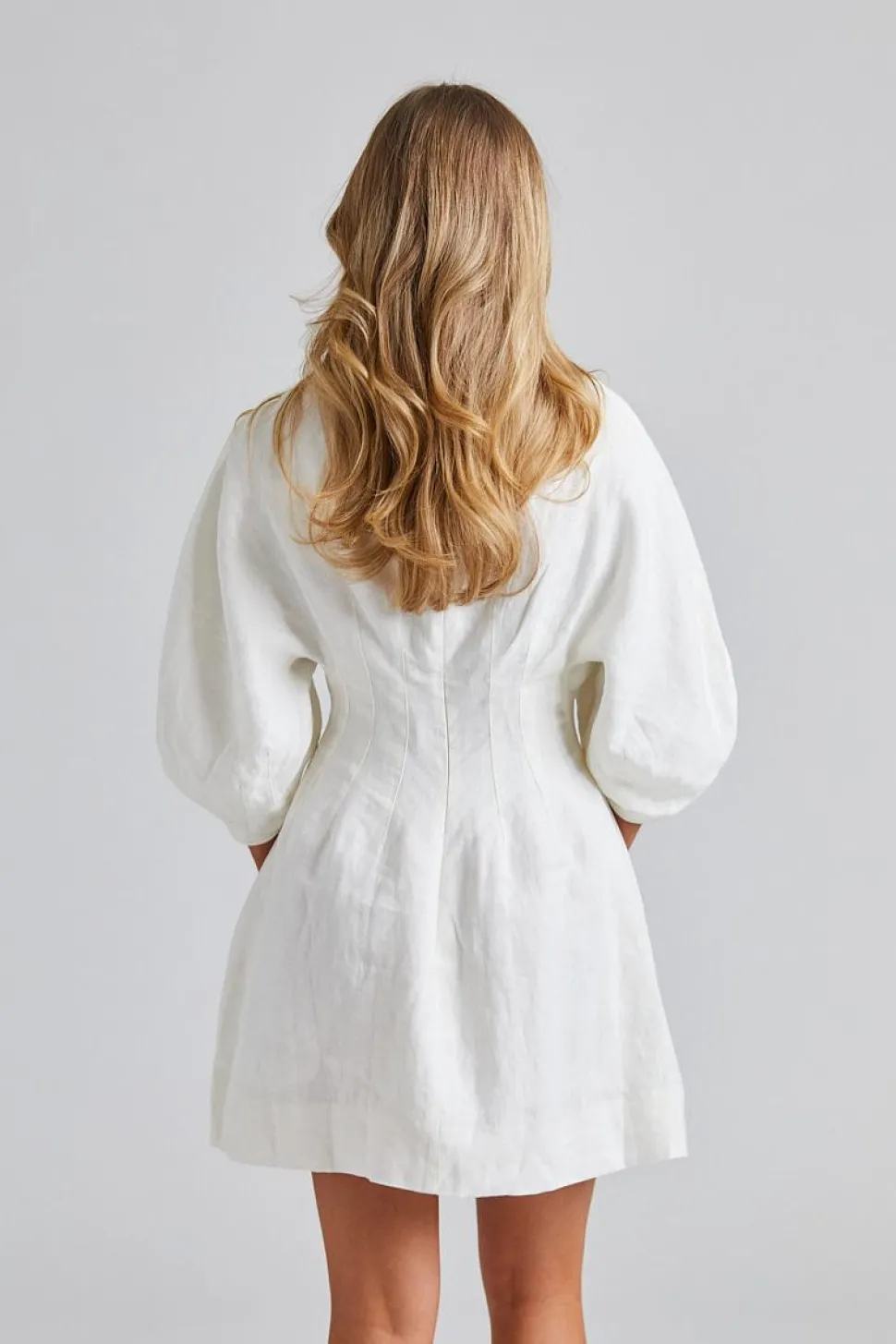 Lowen Mini Dress White