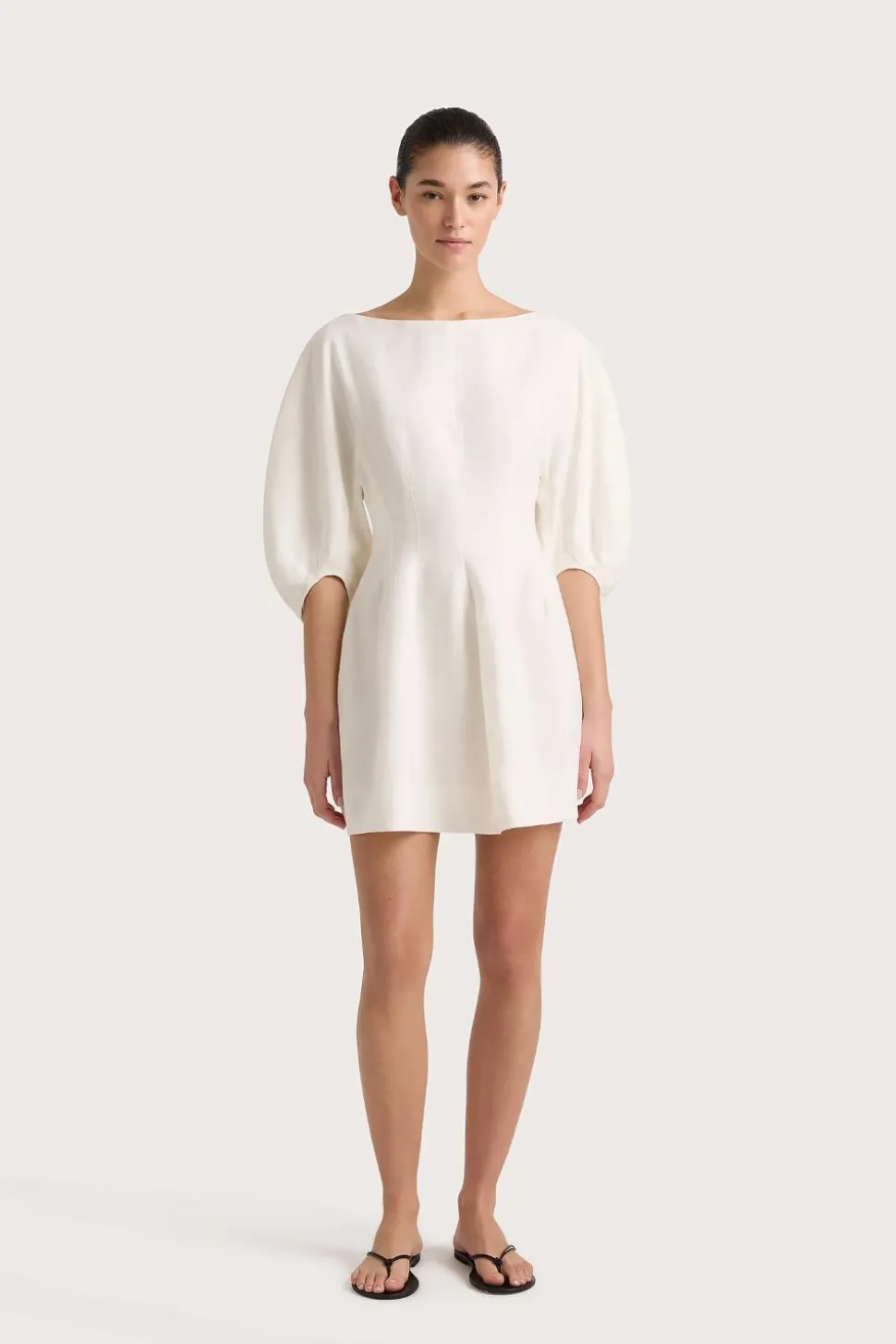 Lowen Mini Dress White