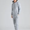 M Regular Zip Hoodie Grey Mix