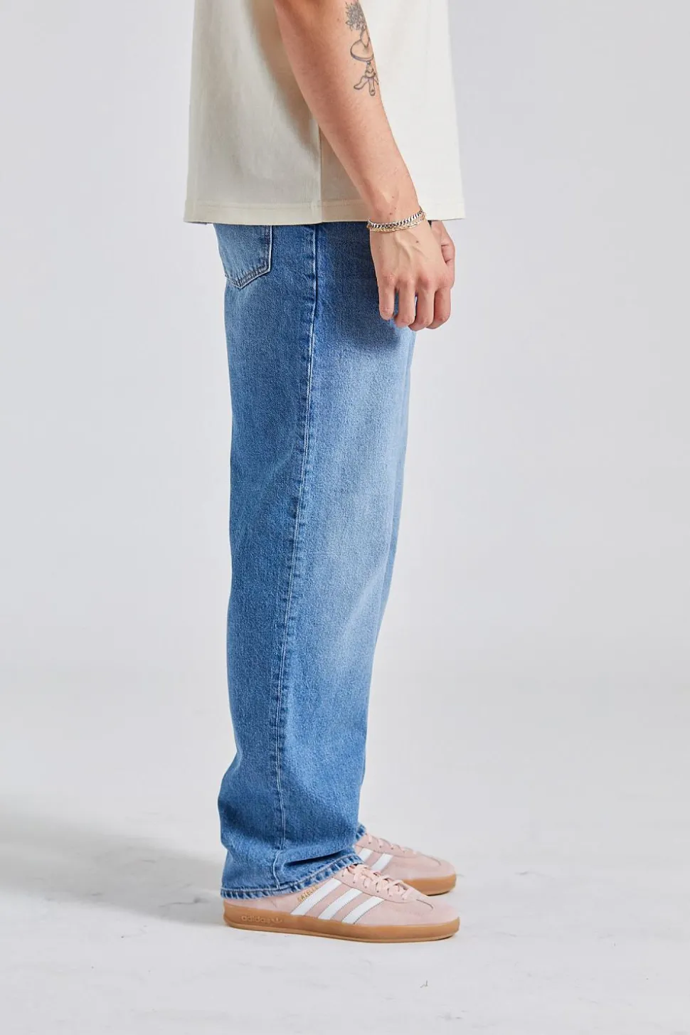 M Straight Jeans Blue