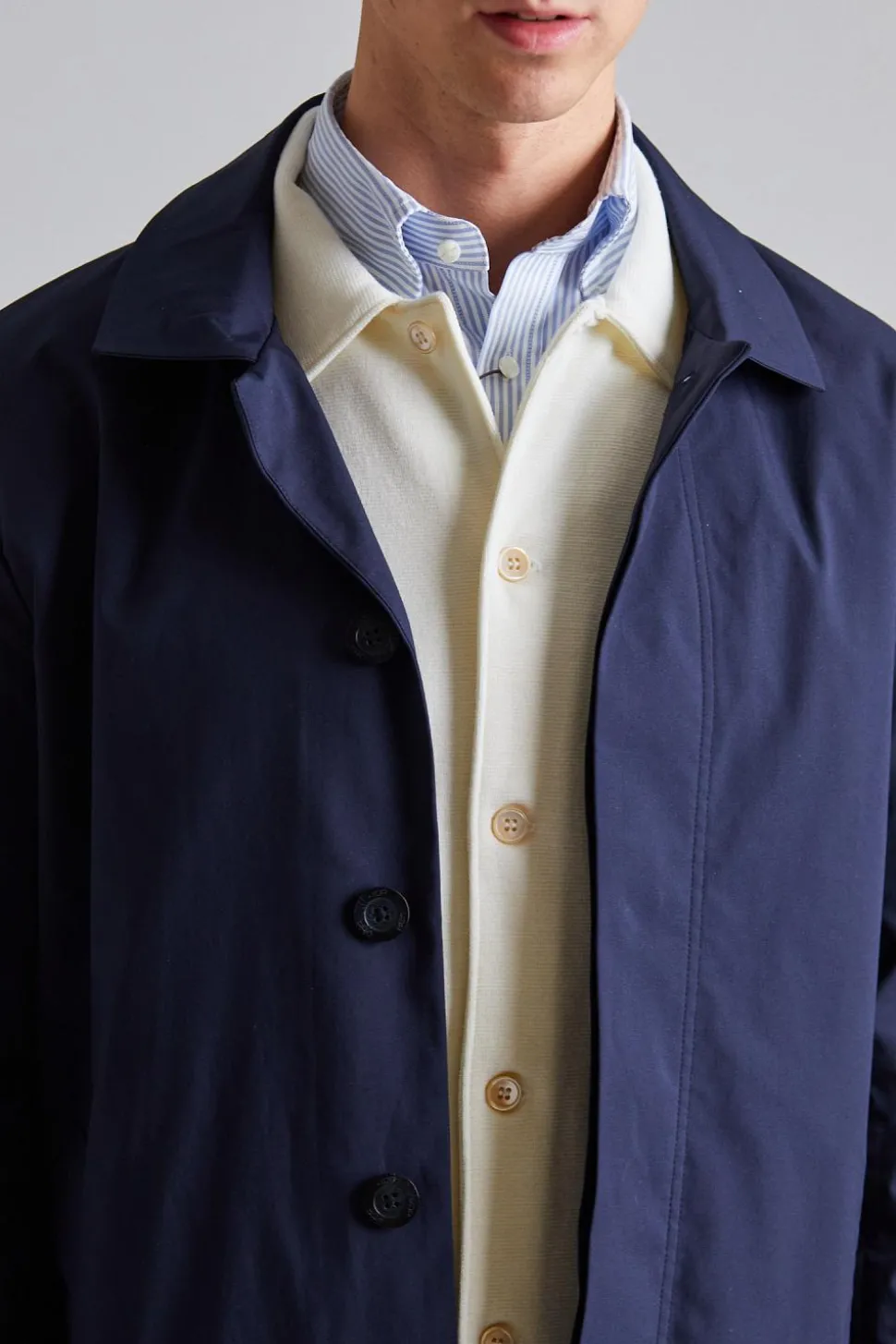 Maestro Coat Navy