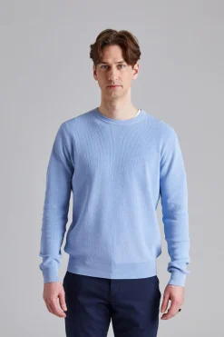 Maglia Knitted Crew Neck Sky Blue