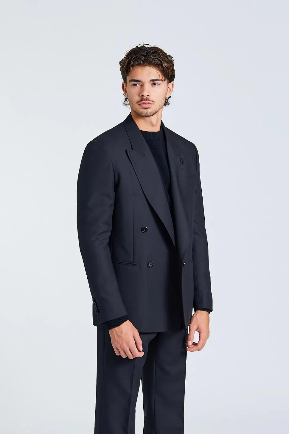 Man Jacket Attitude Drop 7 Reg Black
