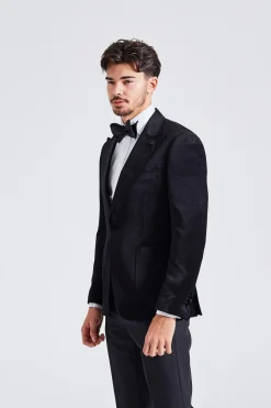 Man Jacket Attitude Drop 7 Reg Black