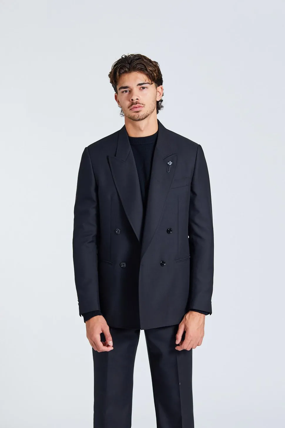 Man Jacket Attitude Drop 7 Reg Black