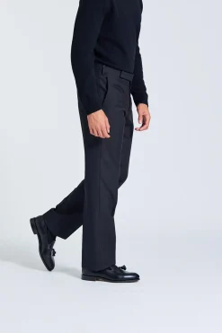 Man Trousers Attitude Drop Reg Black