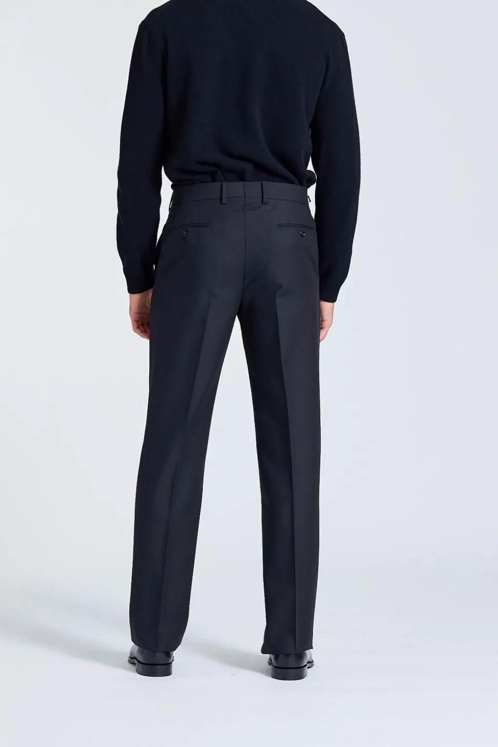 Man Trousers Attitude Drop Reg Black